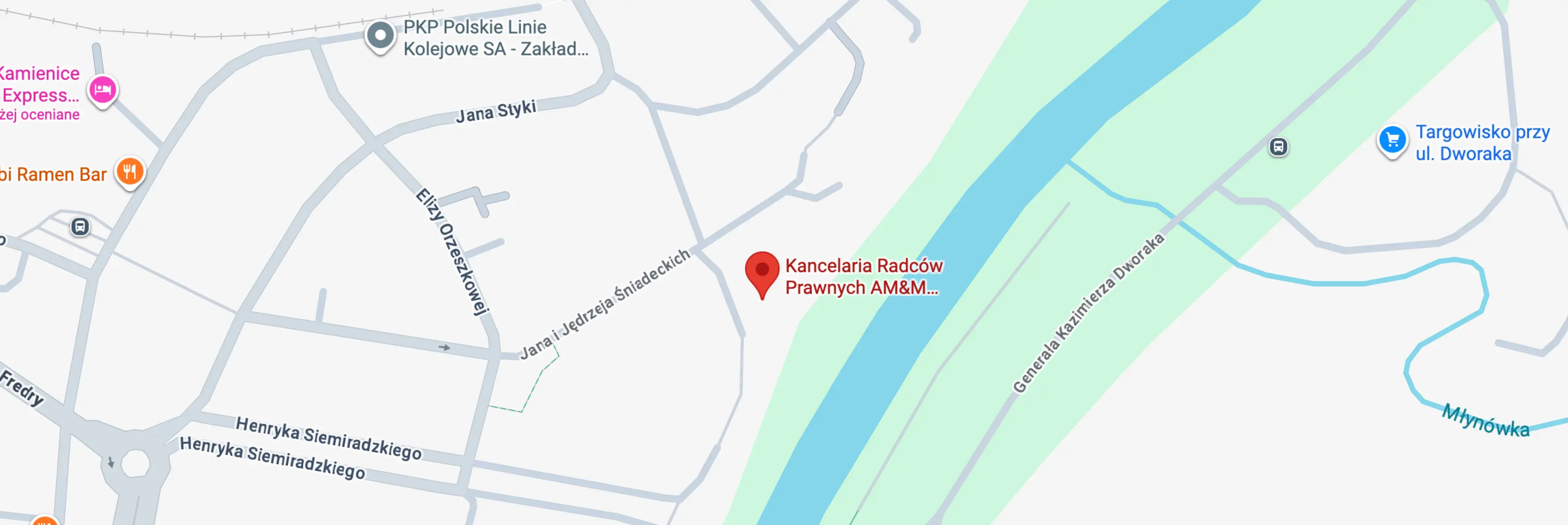 Mapa dojazdu